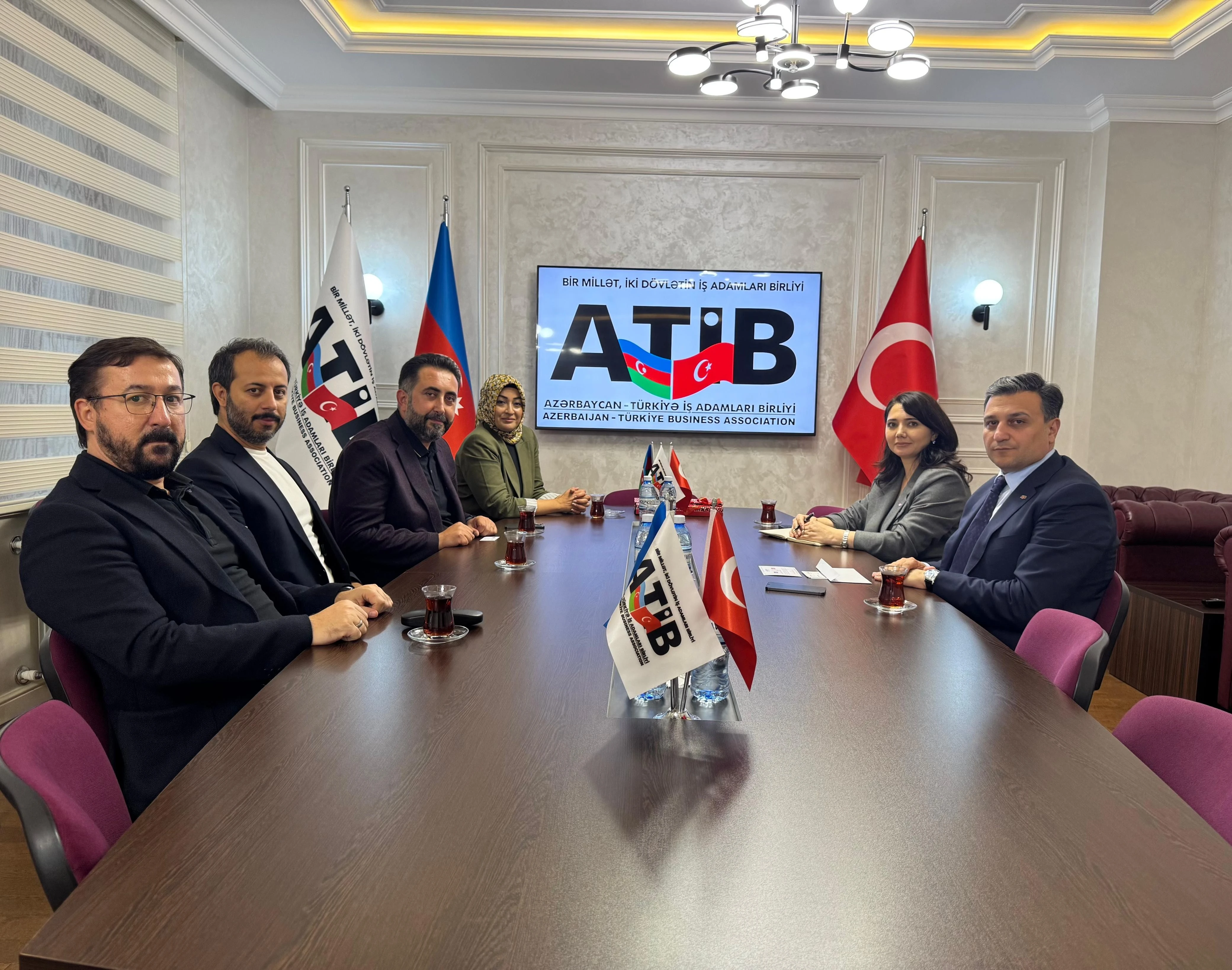 “SBC Otomasyon Sistemleri Sanayi ve Ticaret A.Ş.” temsilcileri, Azerbaycan-Türkiye İş Adamları Birliği’nin konuğu oldu.