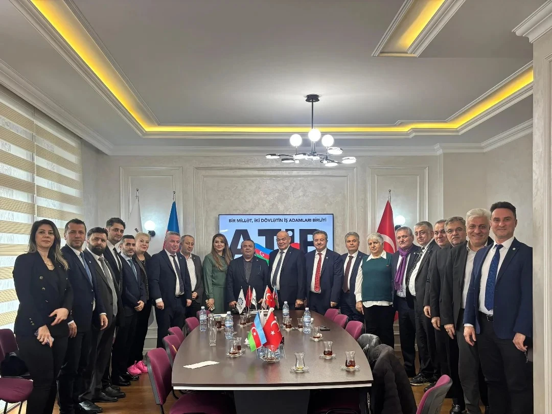 KONSİAD sədri Kemal Çelikin rəhbərlik etdiyi nümayəndə heyəti ATİB-in üzvləri ilə görüş keçirib