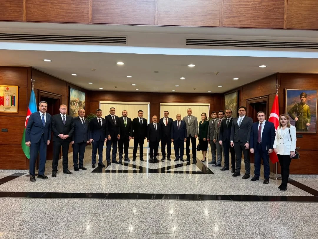 Azərbaycan-Türkiyə İş Adamları Birliyi İdarə Heyətinin üzvləri Prof.Dr. Birol Akgün ilə - 11 Fevral 2025