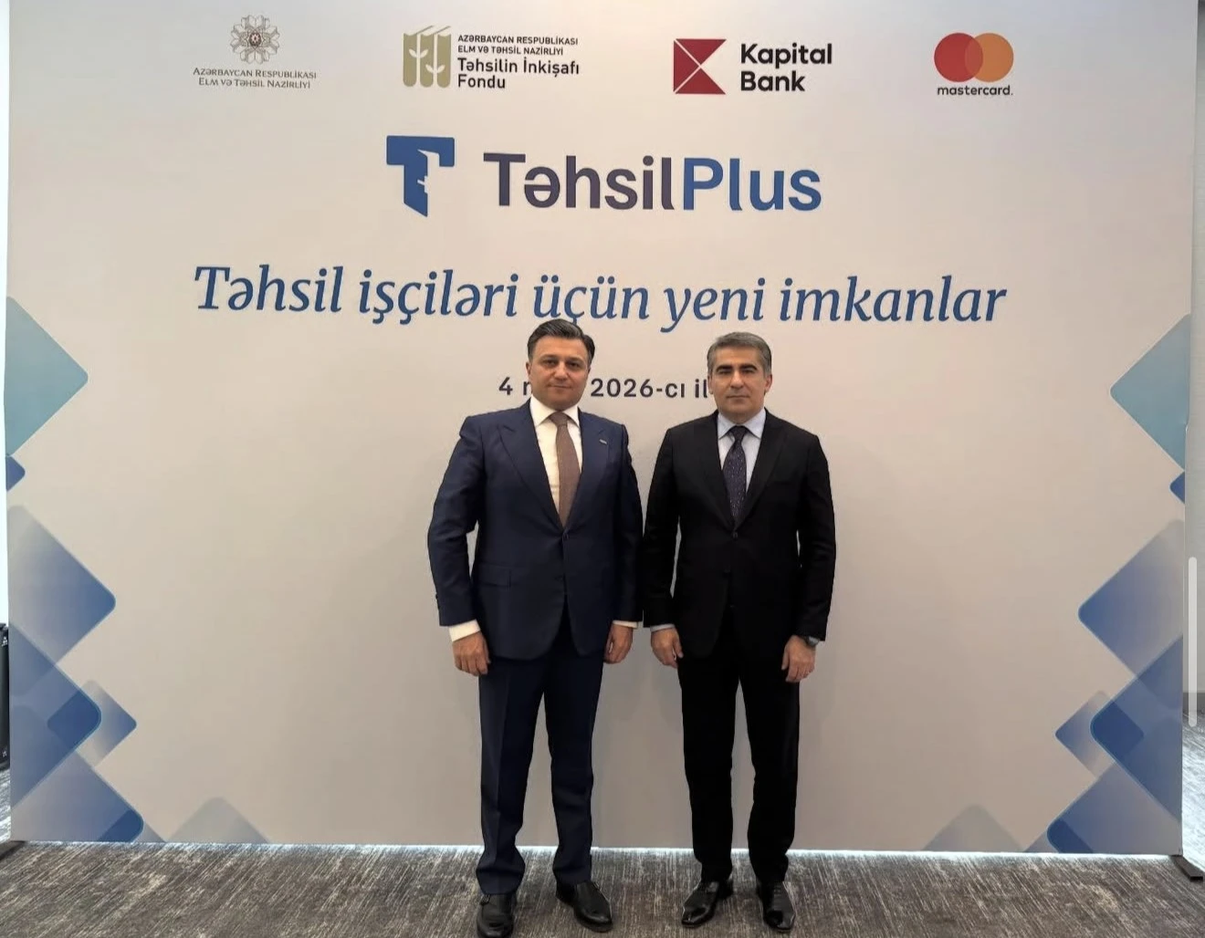 Təhsilin İnkişafı Fondu, Kapital Bank və “Mastercard” şirkətinin birgə əməkdaşlığı ilə hazırlanmış TəhsilPlus kartının tətbiqində növbəti mərhələsinin təqdimatı keçirilib.
