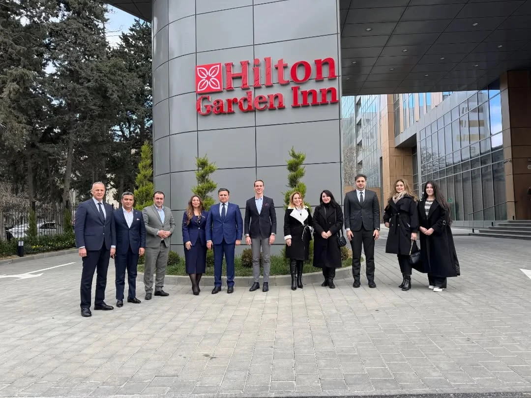 Azerbaycan-Türkiye İş Adamları Birliği Yönetim Kurulu Üyeleri Hilton Garden Inn Otelinin Misafiri Oldu (22 Ocak)