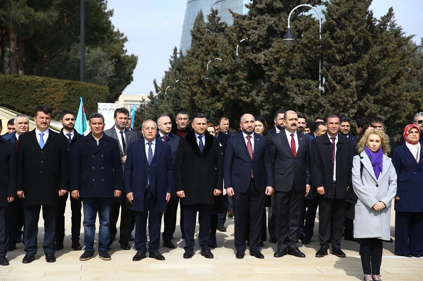 18 Mart Çanaqqala şəhidlərinin anım günü - ziyarət