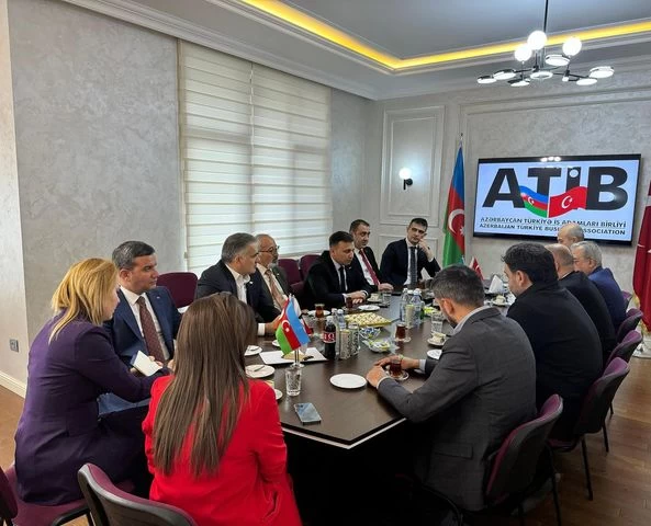 MÜSİAD ATİB ofisində gğrüş 27 Fevral