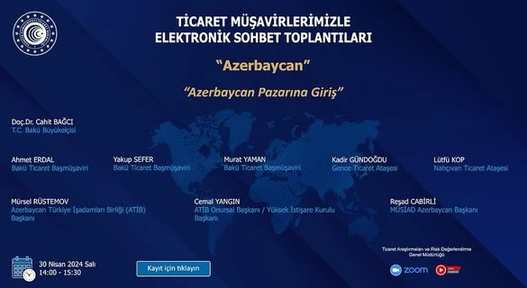 30 Aprel online toplantı- Azərbaycan bazarına giriş