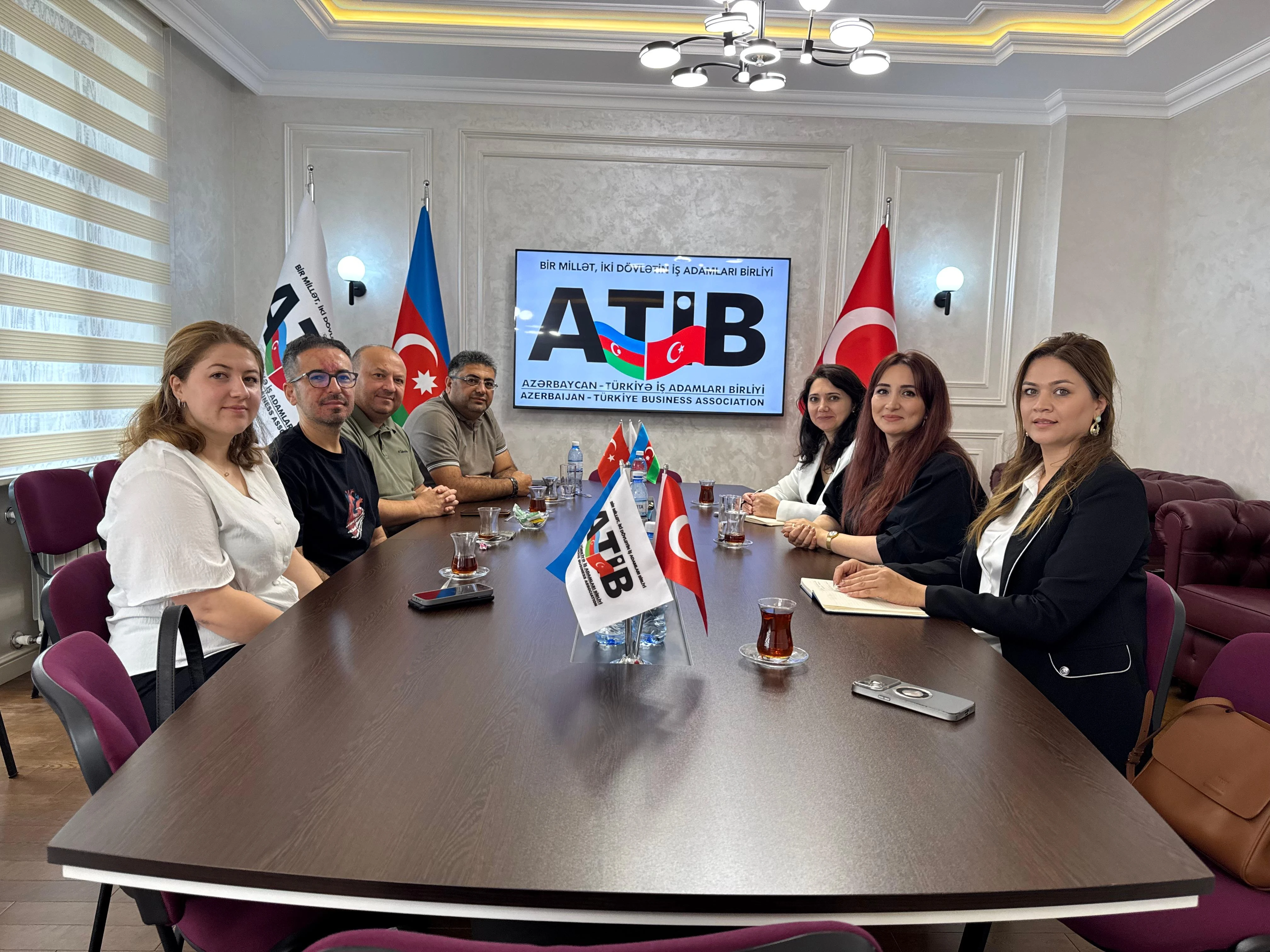 4 июля 2025 года – Представители “Rehabilitasyon Dünyası” посетили АТИБ